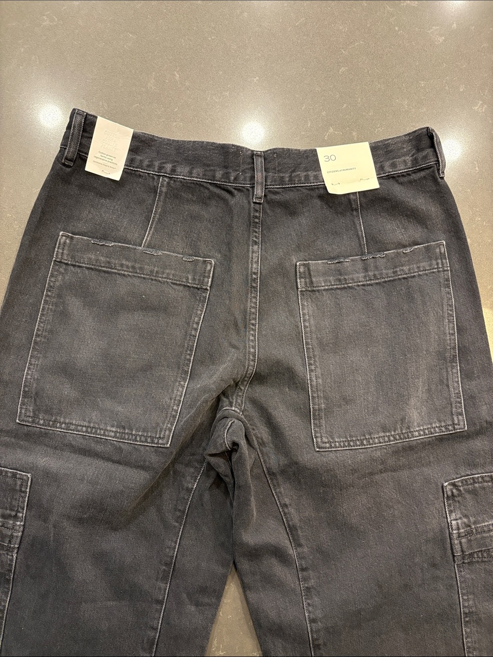CITIZENS OF HUMANITY Marcelle Low Slung Easy Cargo Jean in Trinity - Picture 9 of 12